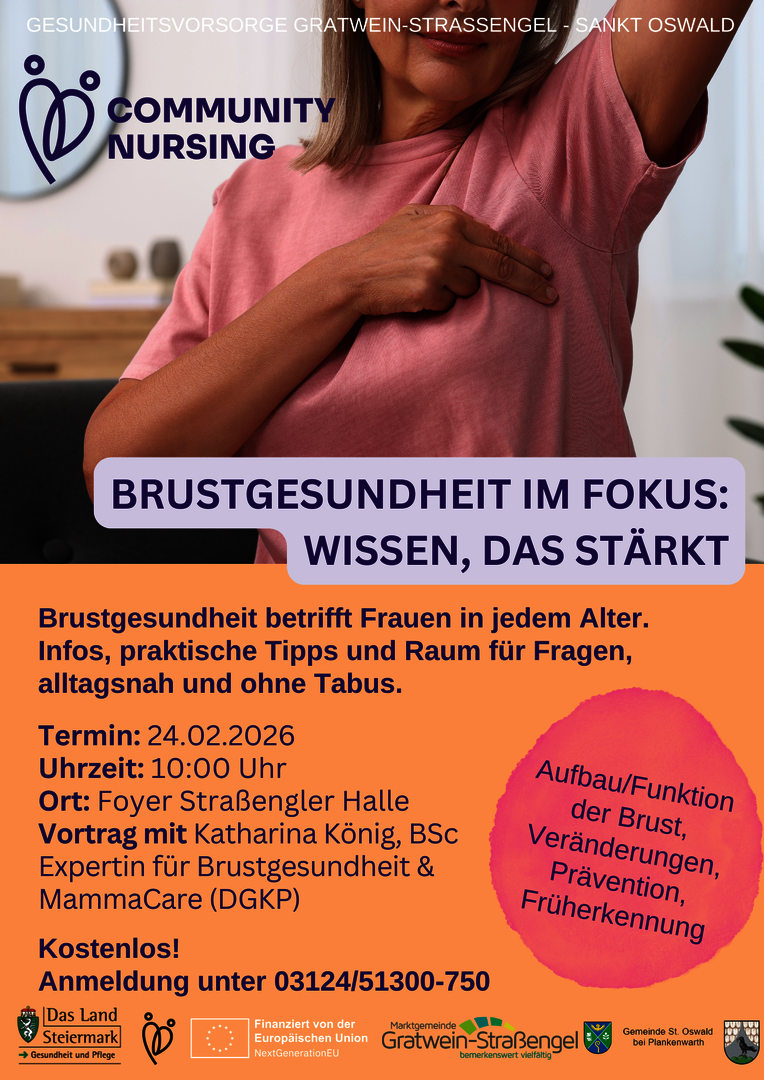 Vortrag Brustgesundheit im Fokus: Wissen, das stärkt