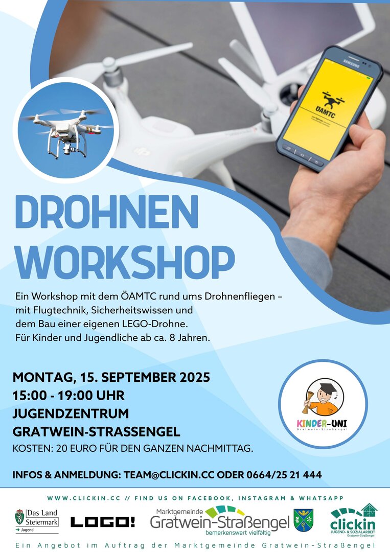 KinderUNI: Drohnen Workshop