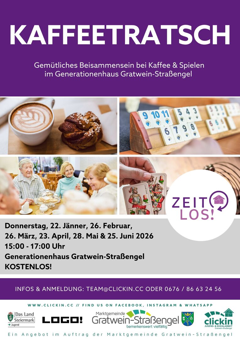 ZEITLOS – Kaffeetratsch