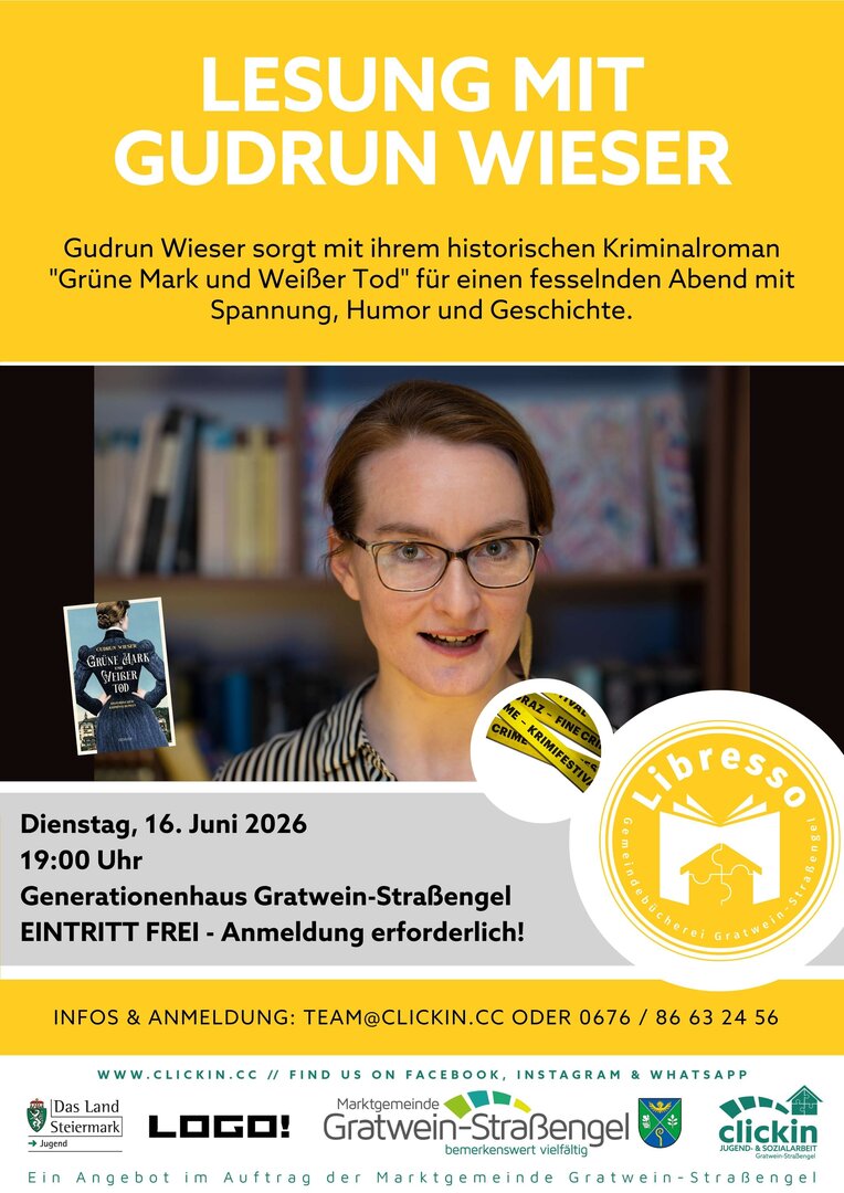 Libresso: Lesung mit Gudrun Wieser