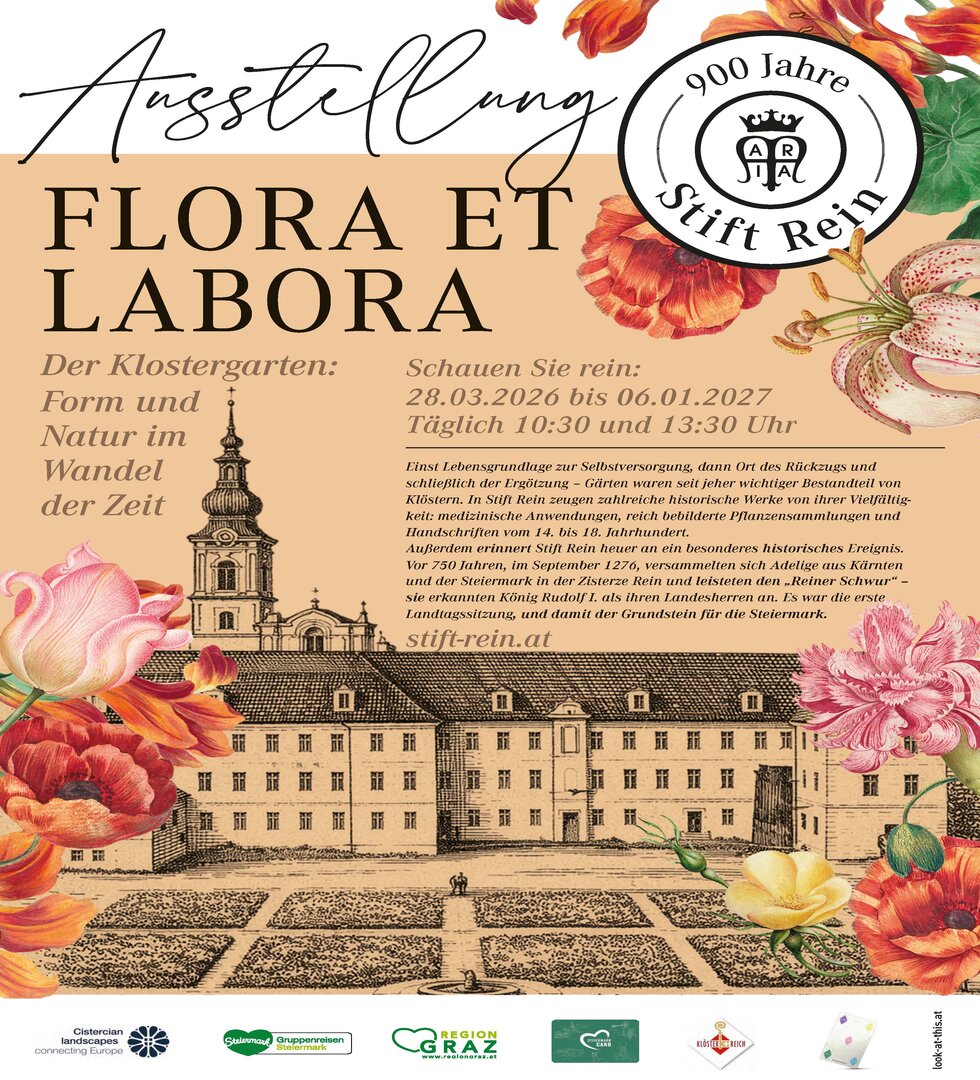 Ausstellung Flora et Labora im Stift Rein