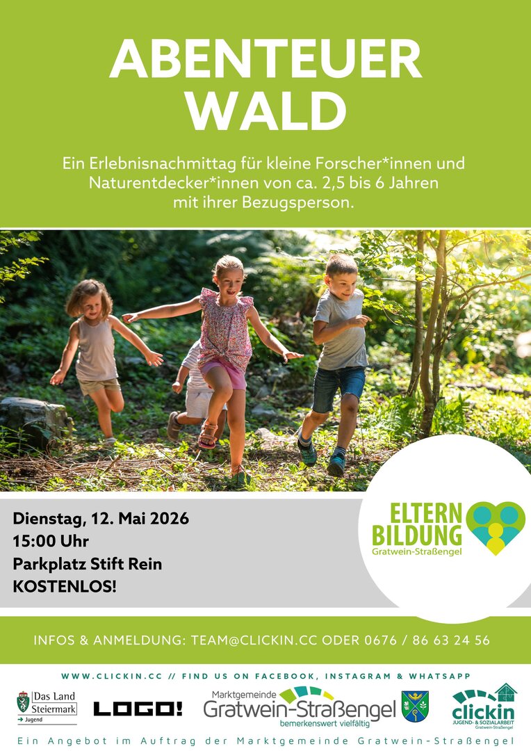 Elternbildung: Abenteuer Wald